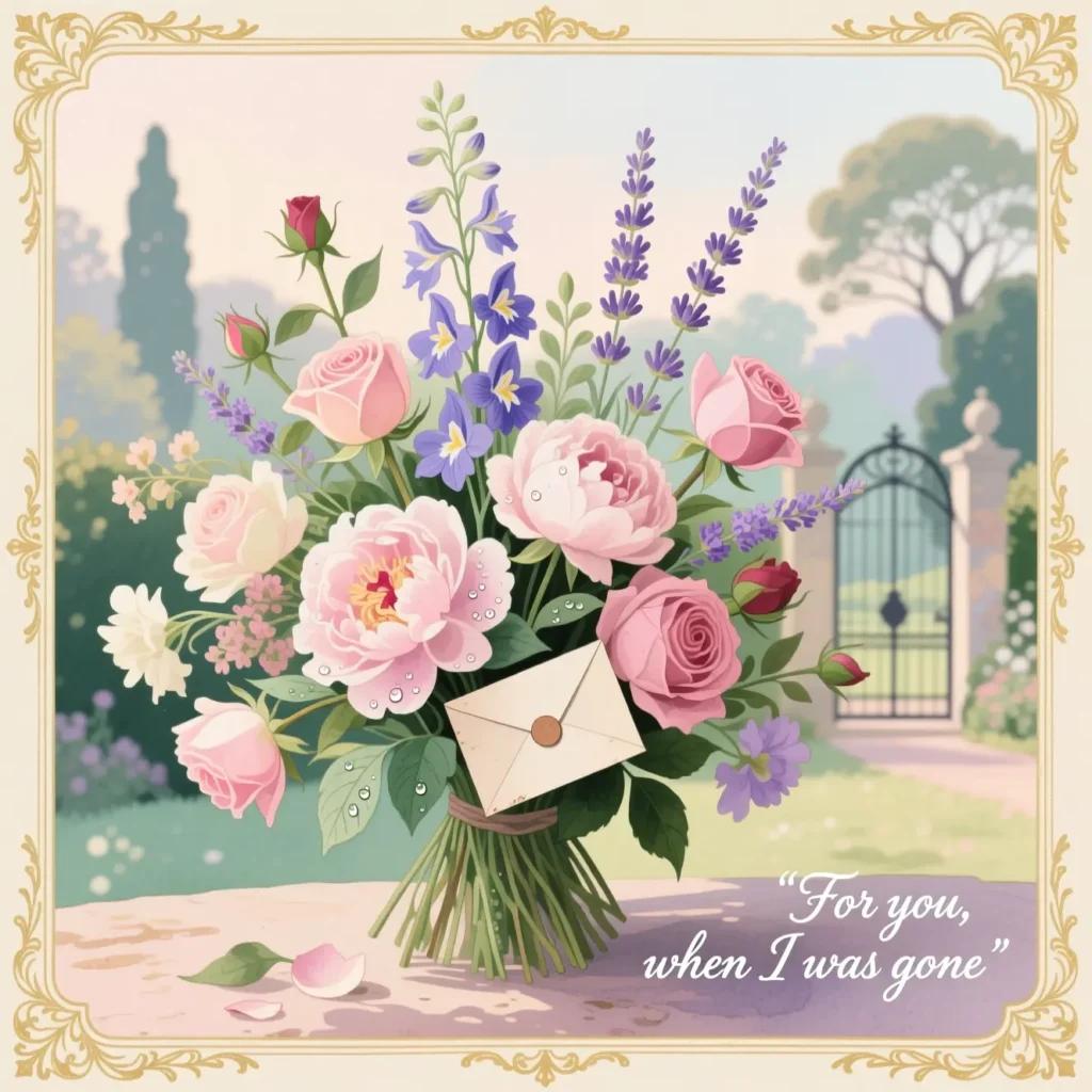 Flowers are delicate storytellers