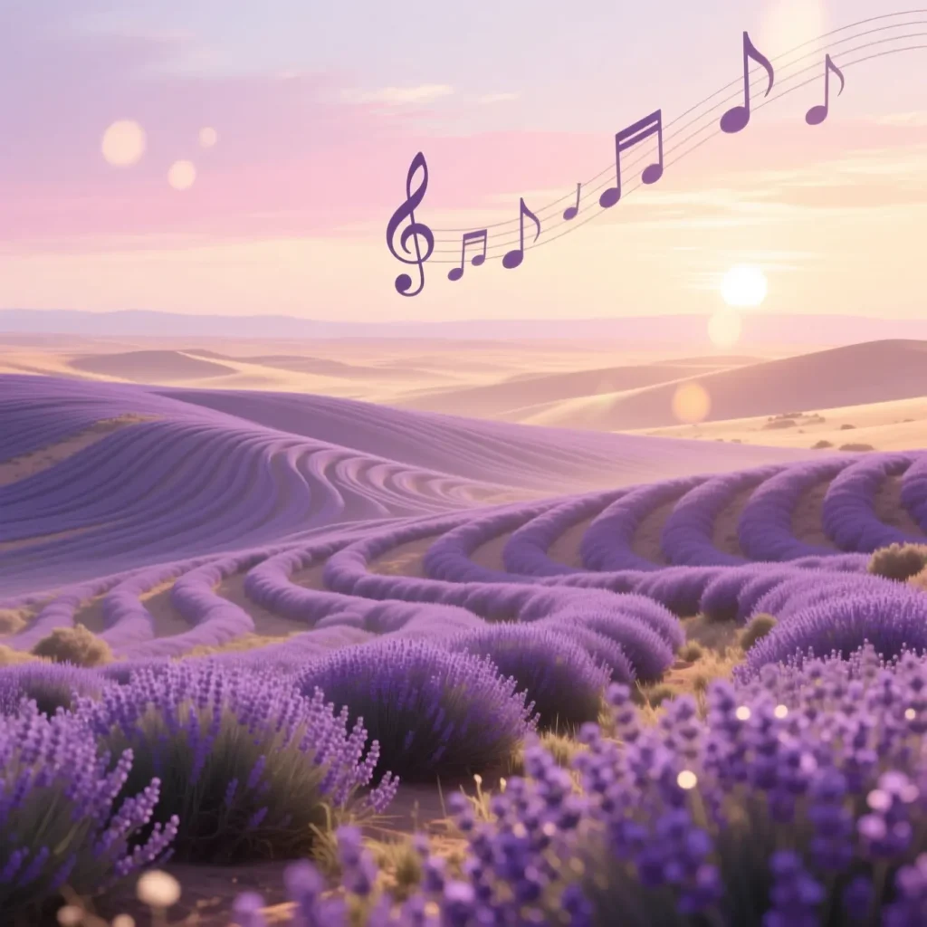 Flowers are silent music