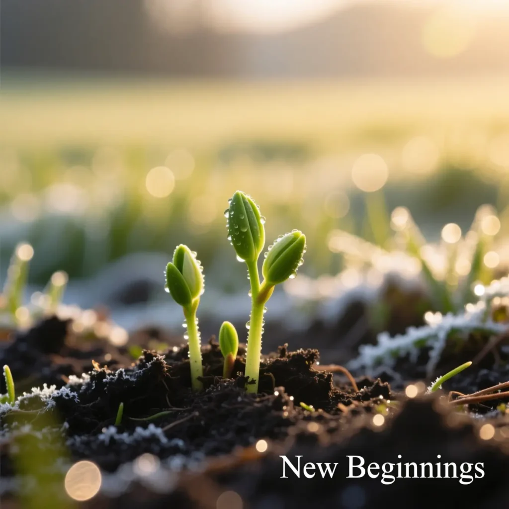 Flowers are whispers of hope