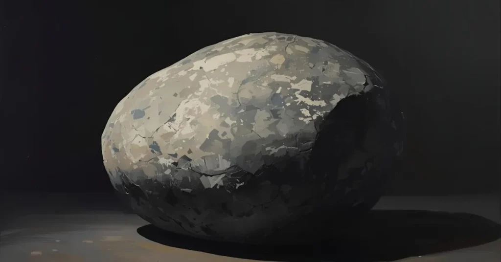 Grief is a heavy stone