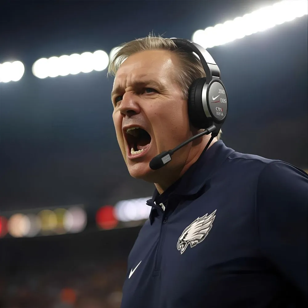 He barked commands at us