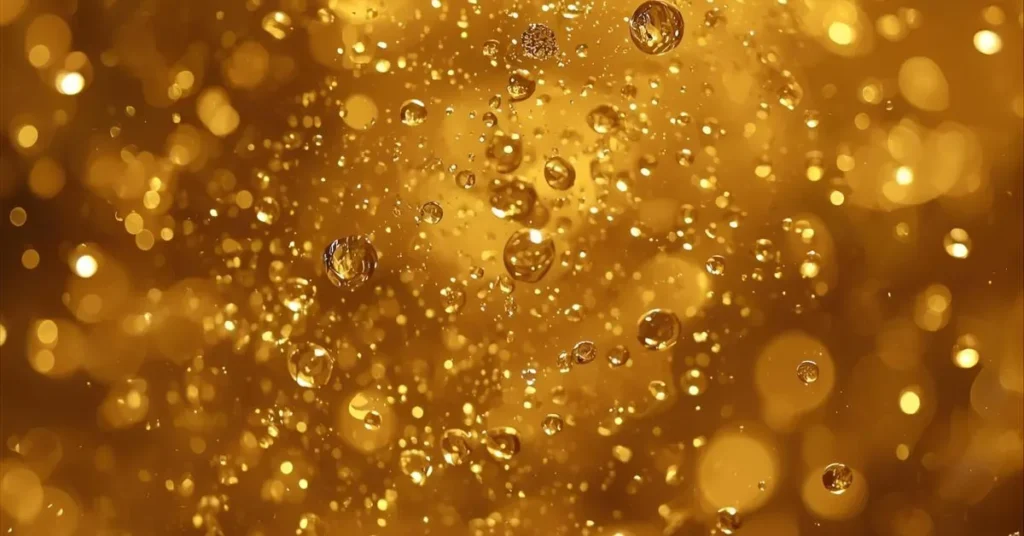 Her laughter is golden rain