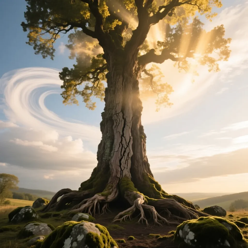 natural pillar holding up the sky