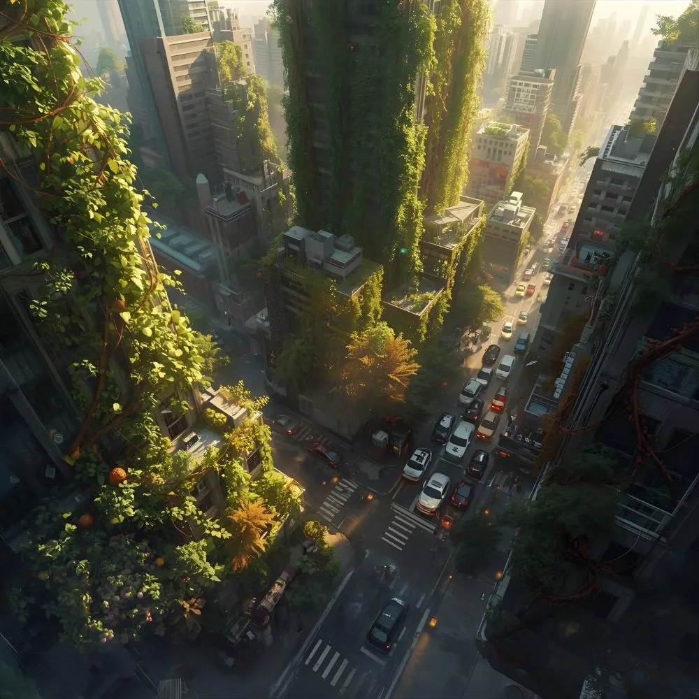 The city is a jungle