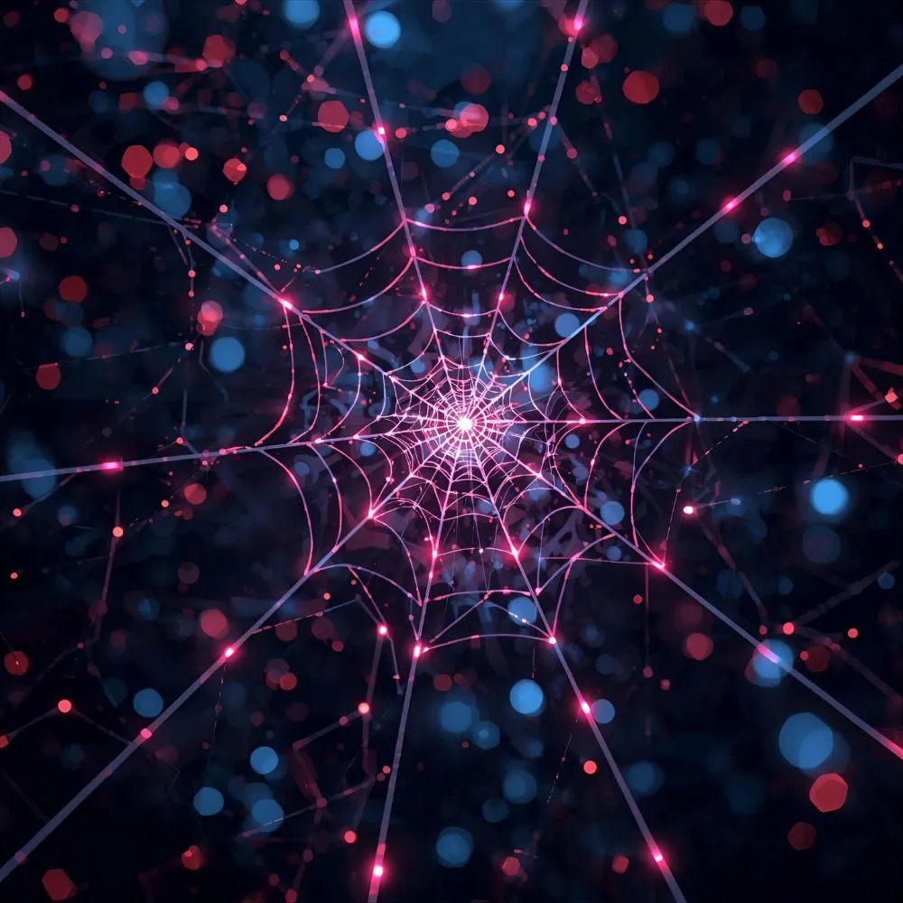 The internet is a web