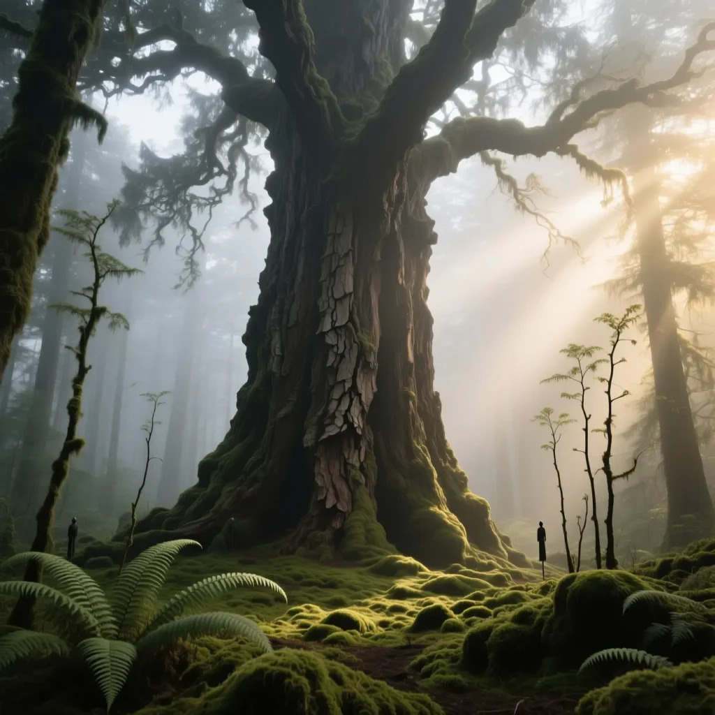 The tree is a sleeping giant