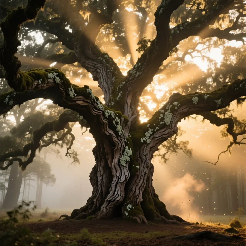 The tree is a wise elder